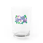 落合晴香のパンジー畑 Water Glass :front