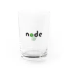 おおやけハジメのNode.jsグッズ Water Glass :front