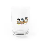 しろくま&ペンギン通信のペンギン列車 Water Glass :front