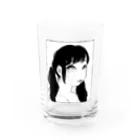 にくまん子のdounidemo Girl Water Glass :front