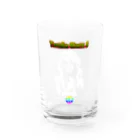 ゆるぽか！グッツ係の田中マルクスJ Water Glass :front