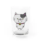 しょうゆごはんのつり目にゃんこのにぼし Water Glass :front