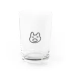 どせいのわっかのあくびうさぎ Water Glass :front