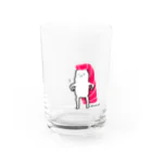 Fondhuのマグロマン参上 Water Glass :front