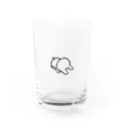 どせいのわっかのごめんねうさぎ Water Glass :front