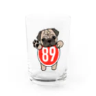 パグ PUG ぱぐ  OHMAI GALLERYのパグ-ぱぐ-PUG-パーグー グッズ グラス前面