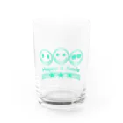 Yokokkoの店のThree Smiles Water Glass :front