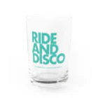 WASHINGTON CLUB SNOWBOARDINGのRIDE AND DISCO(blue) グラス前面