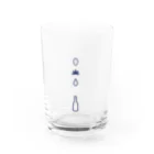 まーの→SAKE Water Glass :front