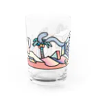 つねになにかを売る店のやさしいへびのいえ Water Glass :front