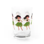 ぷいこのおみせのフラ★ガール Water Glass :front