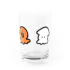 あゆかんのいかとたこ Water Glass :front