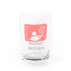 -ishのDonut  Water Glass :front