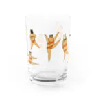 ponapanの踊るポナちゃん Water Glass :front