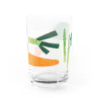 ひしだようこの野菜 Water Glass :front