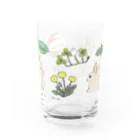 SCHINAKO'Sのチェスナットのうさぎさん Water Glass :front