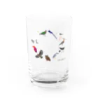 しまのなかまfromIRIOMOTEのしまのなかまスピンオフ『トリース』 （増量）文字が IRIOMOTEのみ Water Glass :front
