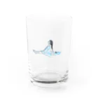 佐藤撫子の氷いっぱい Water Glass :front