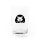 真希ナルセ（マキナル）の柴犬ビール（黒） Water Glass :front