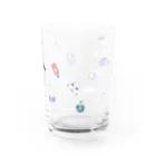 イラストレーター おおでゆかこのHappy Bath time Water Glass :front