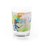 LIONの信仰的ショップの白竜との決戦 Water Glass :front