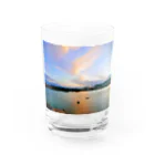 Ryokutyaのため池 Water Glass :front