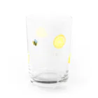 わおさきのハチとレモン Water Glass :front