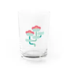 pazooのFlower04 Water Glass :front
