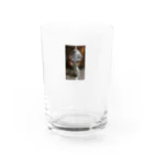 (\( ⁰⊖⁰)/) esaのﾄﾘ Water Glass :front