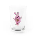 ゆめうさぴのゆめうさぴ Water Glass :front