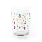 SimbaStudio ShopのAvill Pattern Glass Water Glass :front