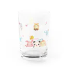 あいアート  パステルのaiartオリジナルグラス Water Glass :front