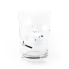 楓工房 ＊suzuri店＊の雪の妖精 Water Glass :front