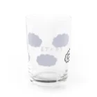 伊井かなのグッズのくも（文字付き） Water Glass :front