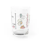 じゅんのもっさりもさお みんな用メモリ付き Water Glass :front