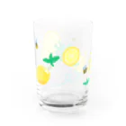 わおさきのハチとレモン＋ミント Water Glass :front