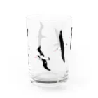 piro piro piccoloのアホウドリたち Water Glass :front