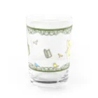 PygmyCat　suzuri店の仏にゃんグラス Water Glass :front