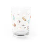 すずきいときちの水彩いろいろアニマル Water Glass :front