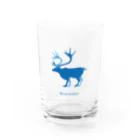 きのしたちひろのトナカイ（Iceland） Water Glass :front