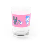 ゆずちゃの穴空いてそうで空いてない Water Glass :front