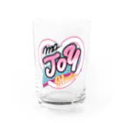 M.A.JOY.SHOPのMAJOYロゴハート Water Glass :front