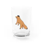 chîcaのキタキツネさん Water Glass :front