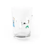 室井雑貨屋のおにぎり Water Glass :front