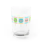 TesTee-Storeの飴ぽぽろう Water Glass :front