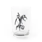 えのきのこのワオ！！キツネザル Water Glass :front