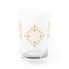 らくだのハンカチグラス(ゴールド) Water Glass :front