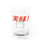 ねこの美味 Water Glass :front