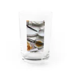 gafagkの餃子の王将 Water Glass :front