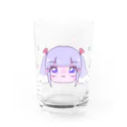 ぐみいの女の子とへんてこさん Water Glass :front